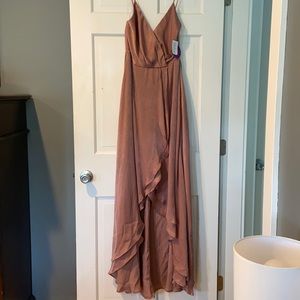 NWT Windsor high low maxi dress